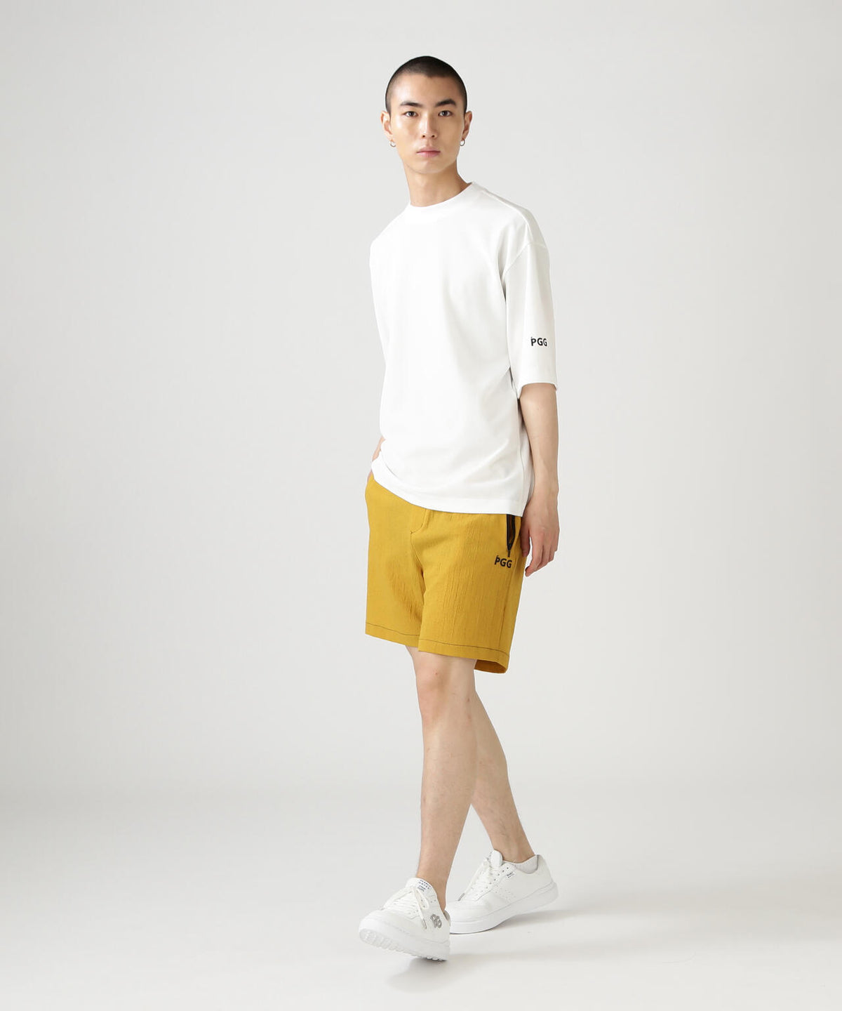 【PGG】【直営店舗&公式オンライン限定】シエスタタフタショートパンツ (MENS)
