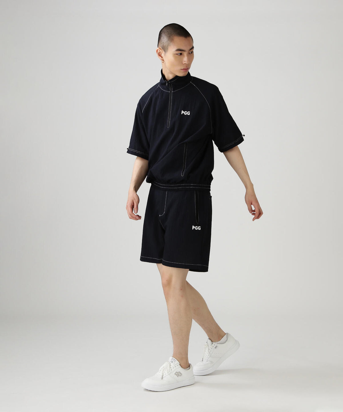 【PGG】【直営店舗&公式オンライン限定】シエスタタフタショートパンツ (MENS)