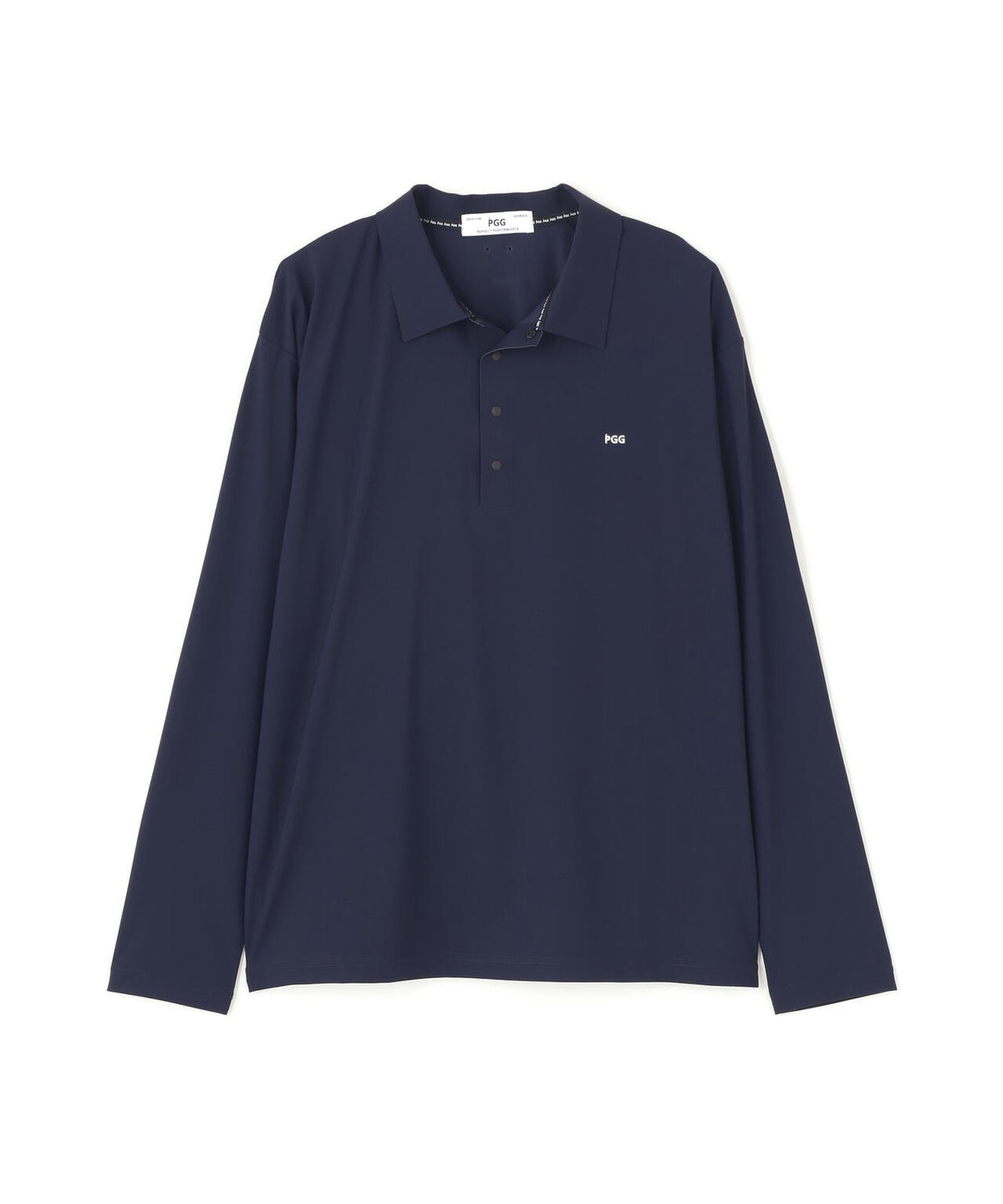 【PGG】【直営店舗&公式オンライン限定】TM ICE トリコット 長袖ポロシャツ (MENS)