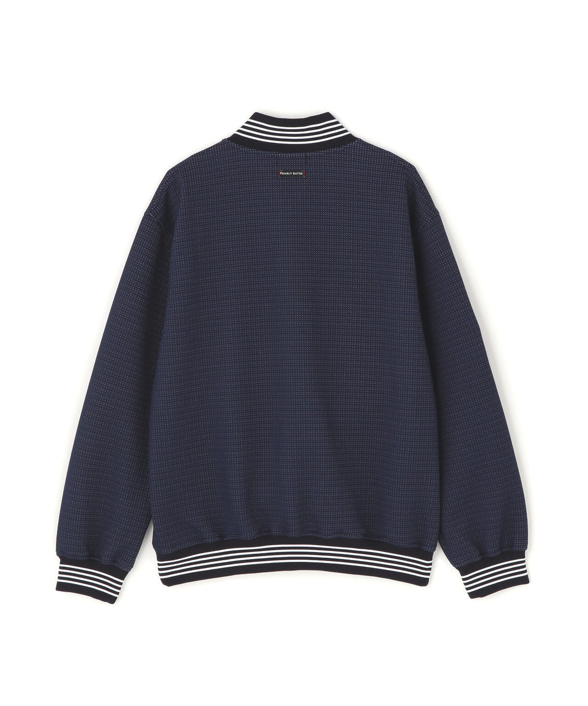 ステッチキルトジャガードカットブルゾン (MENS)