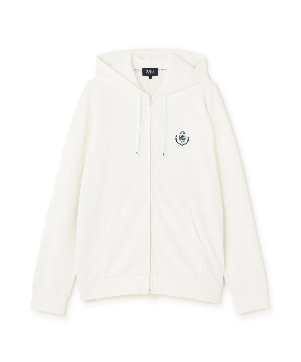 Wハニカムストレッチフルジップフーディ (MENS)