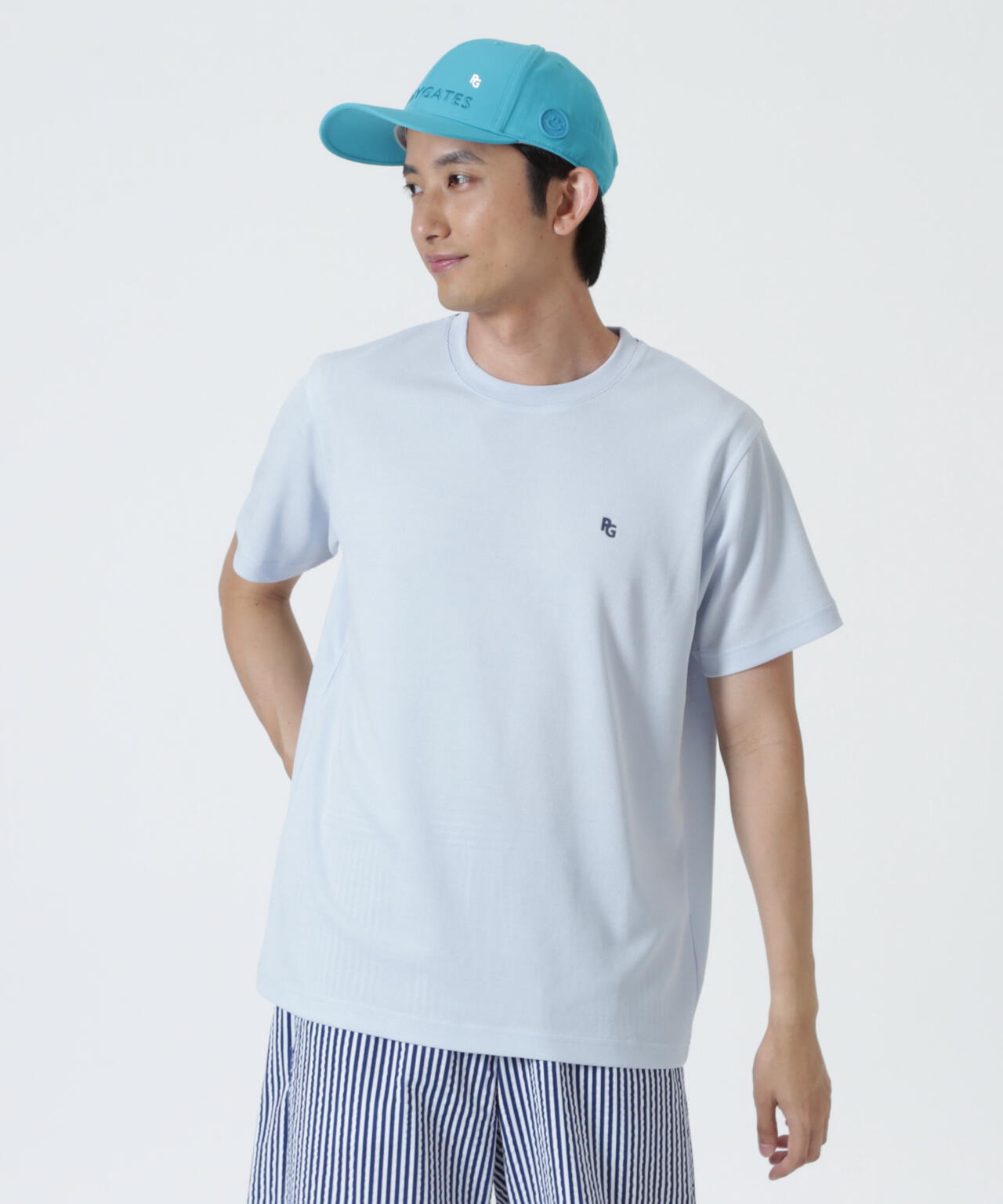 麻調合繊Tシャツ