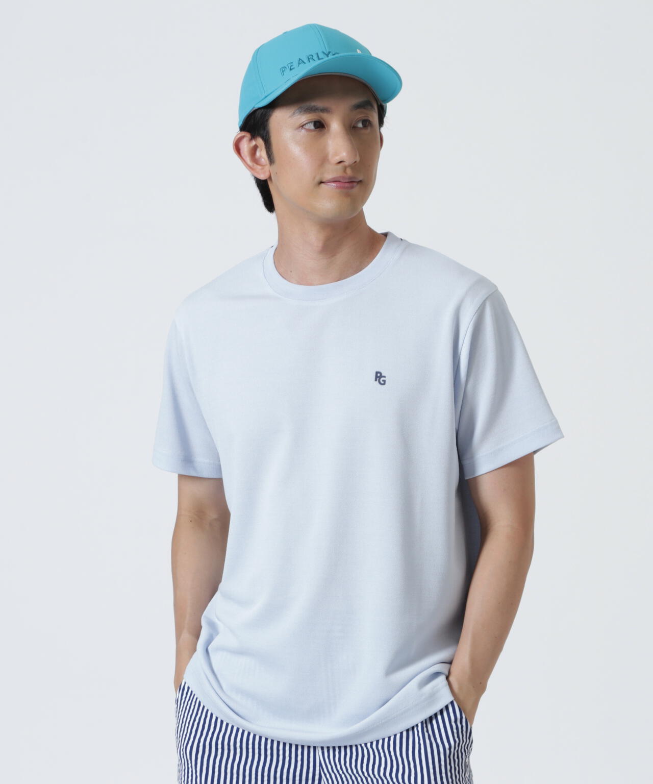 麻調合繊Tシャツ