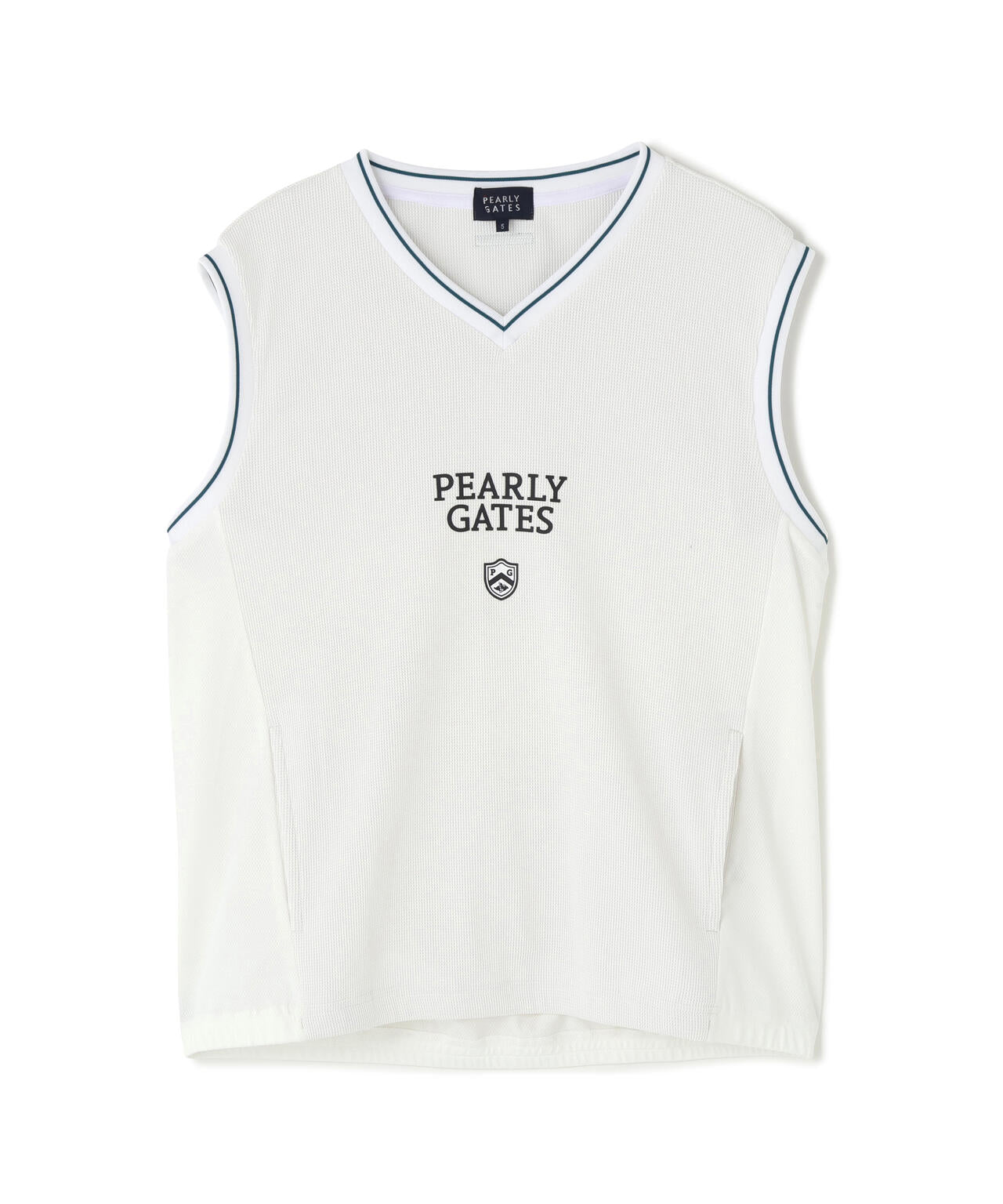 メッシュアンドメッシュVネックベスト (MENS)