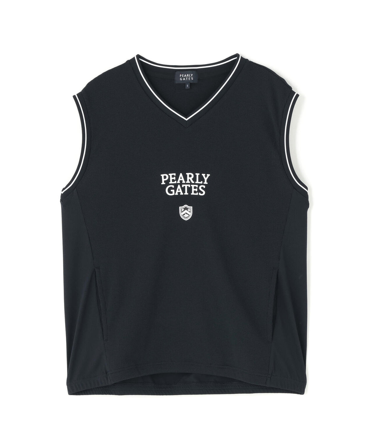 メッシュアンドメッシュVネックベスト (MENS)