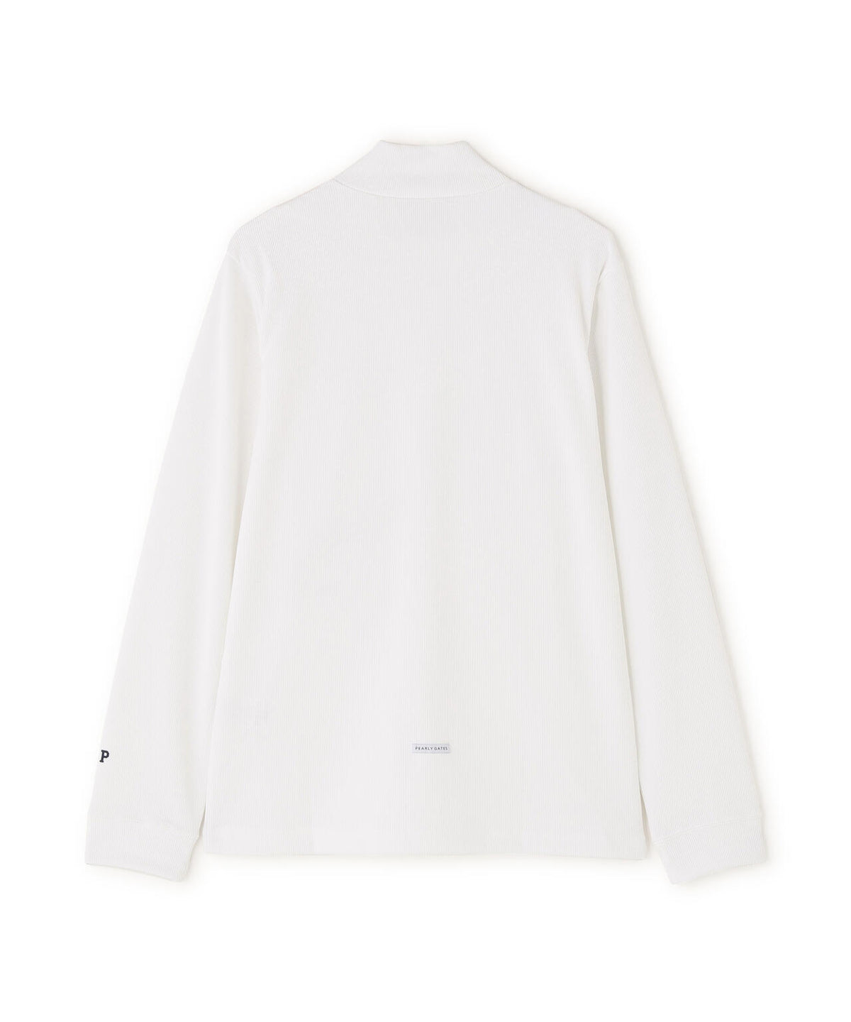 接結針抜きダンボール長袖ハイネックカットソー (MENS)