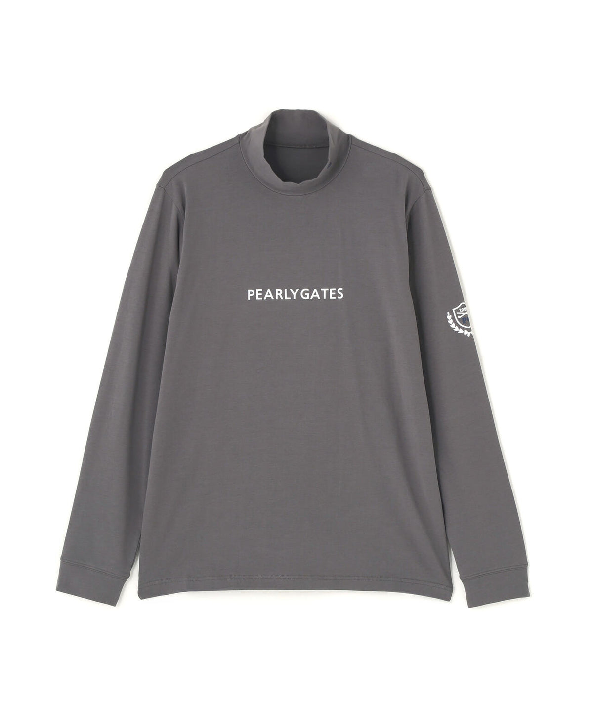 スーピマベア天長袖ハイネックカットソー (MENS)