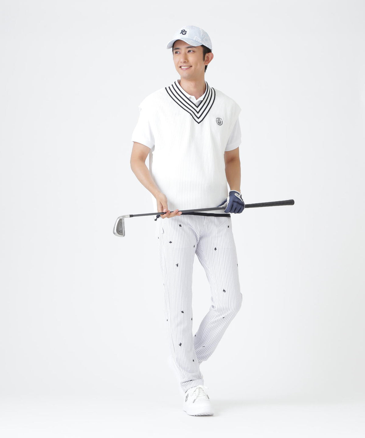 H:182cm/C:93/W:77/H:91 着用サイズ:5