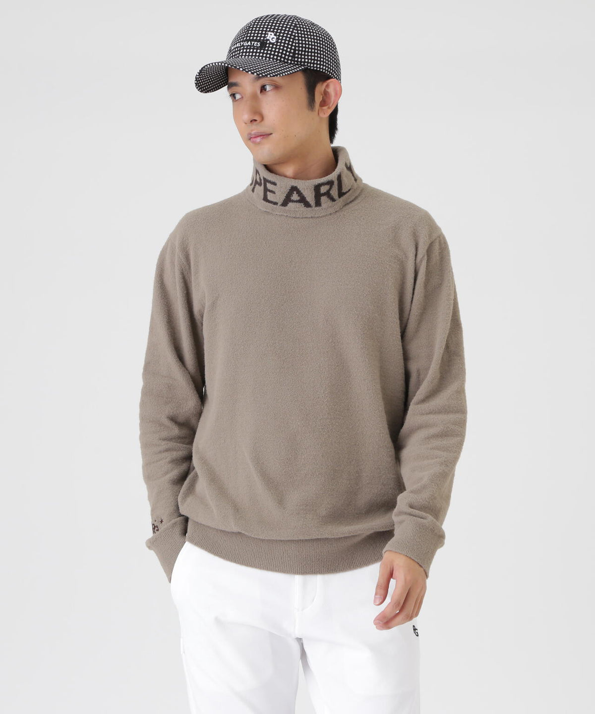 シャギータートルニットプルオーバー (MENS)