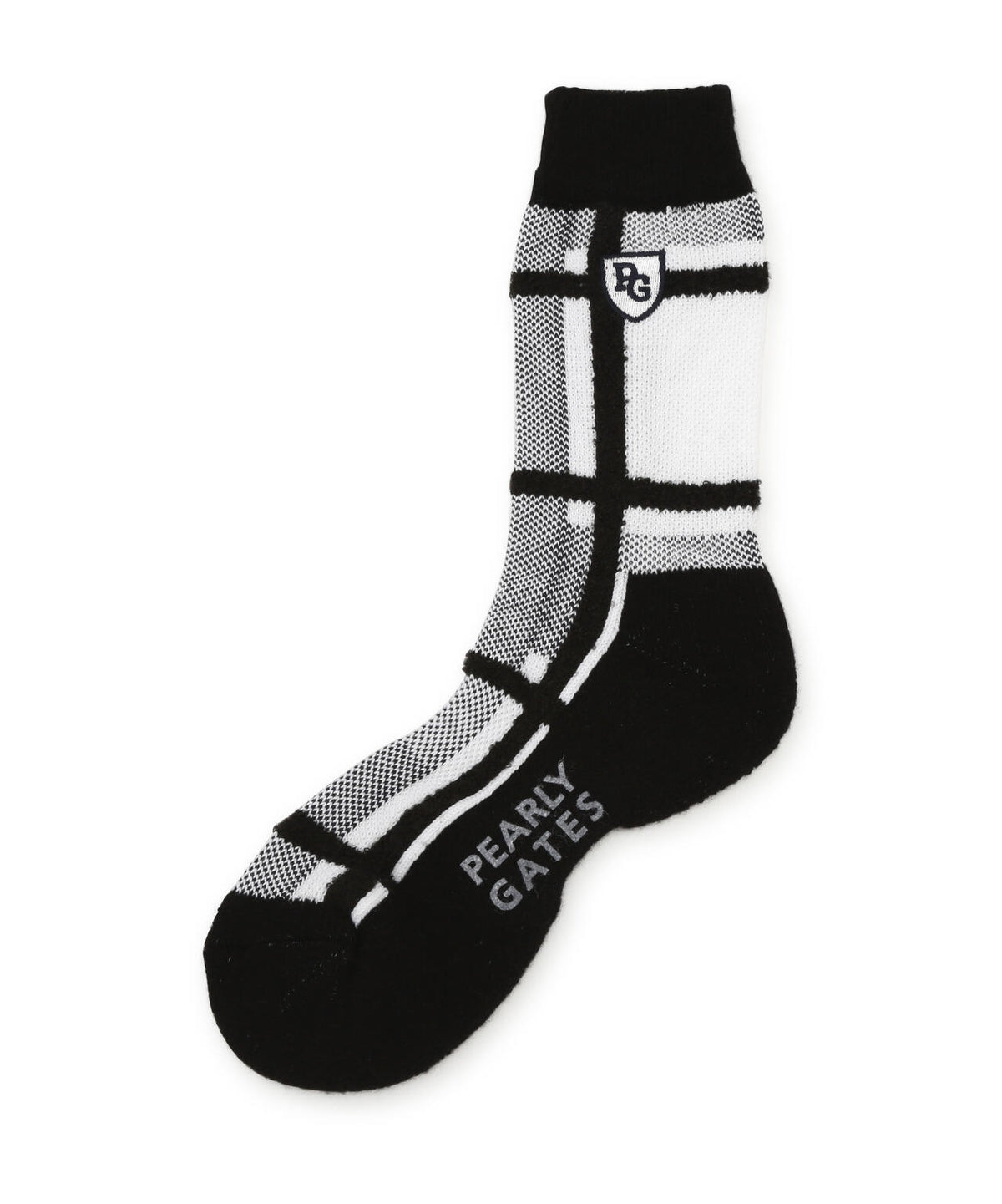 タータンチェック柄ミドルソックス (WOMENS)