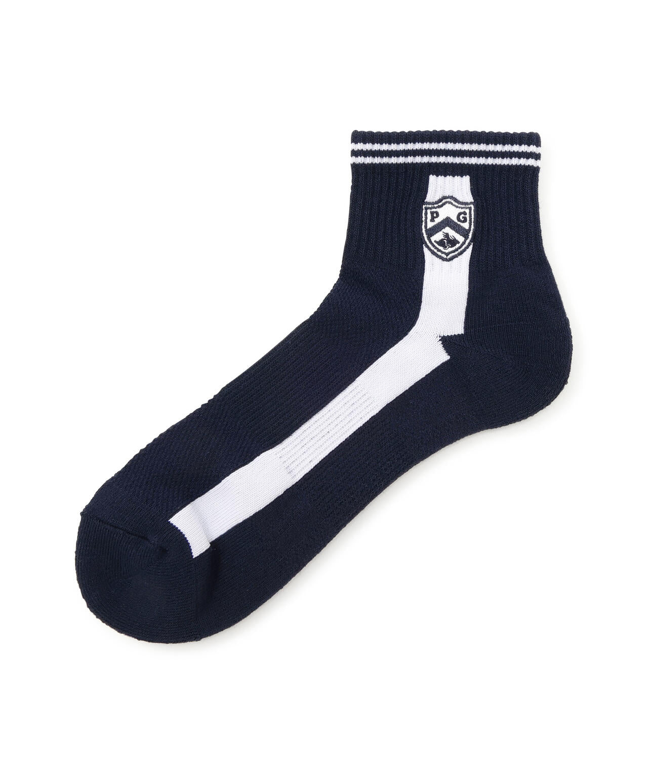 2ラインショートソックス (MENS)