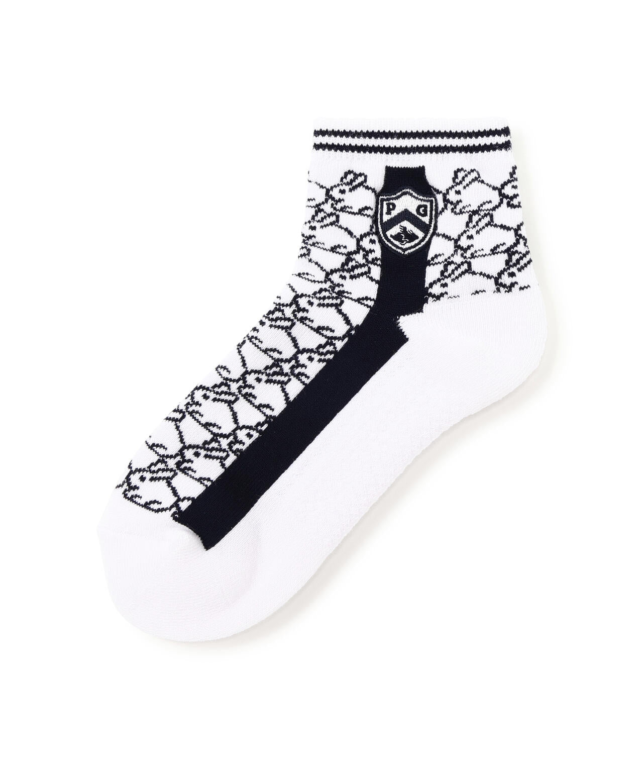 2ラインショートソックス (WOMENS)