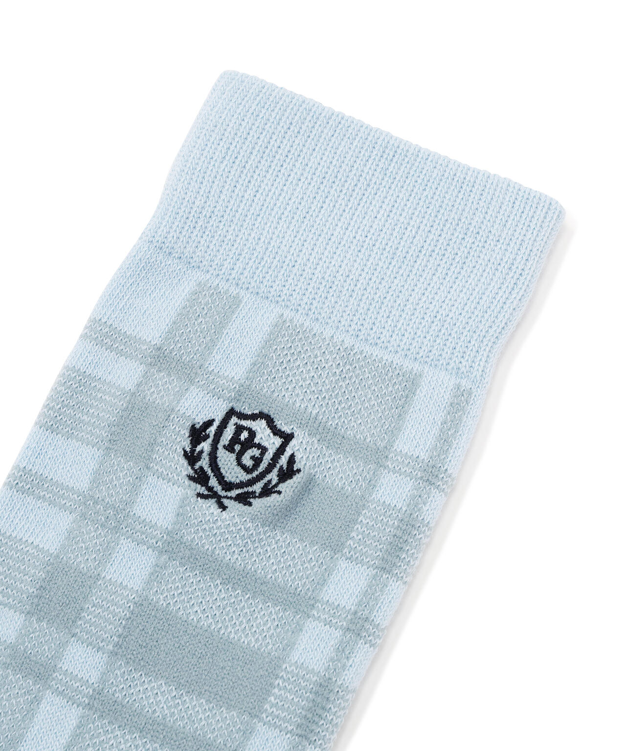 チェック柄ミドルソックス (WOMENS)