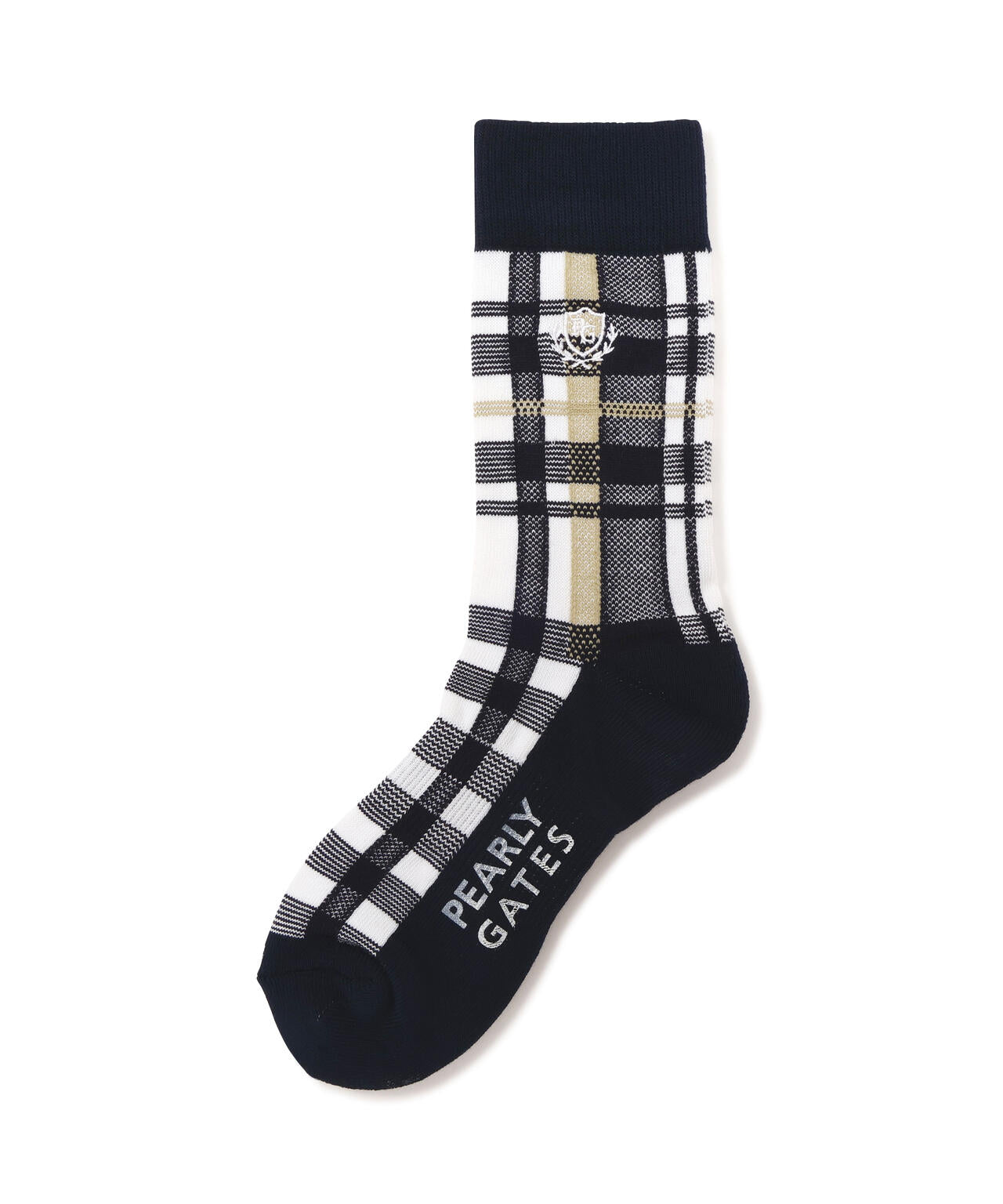 チェック柄ミドルソックス (WOMENS)