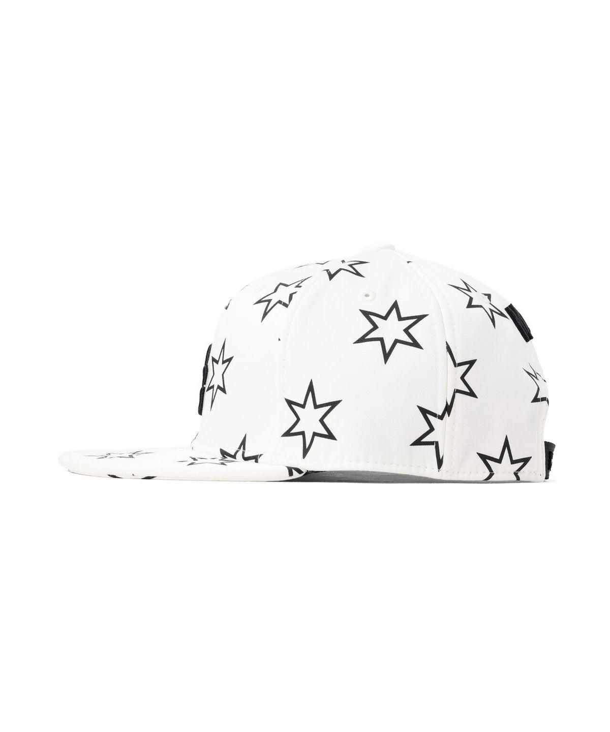 キラ星柄フラットブリムキャップ (UNISEX)