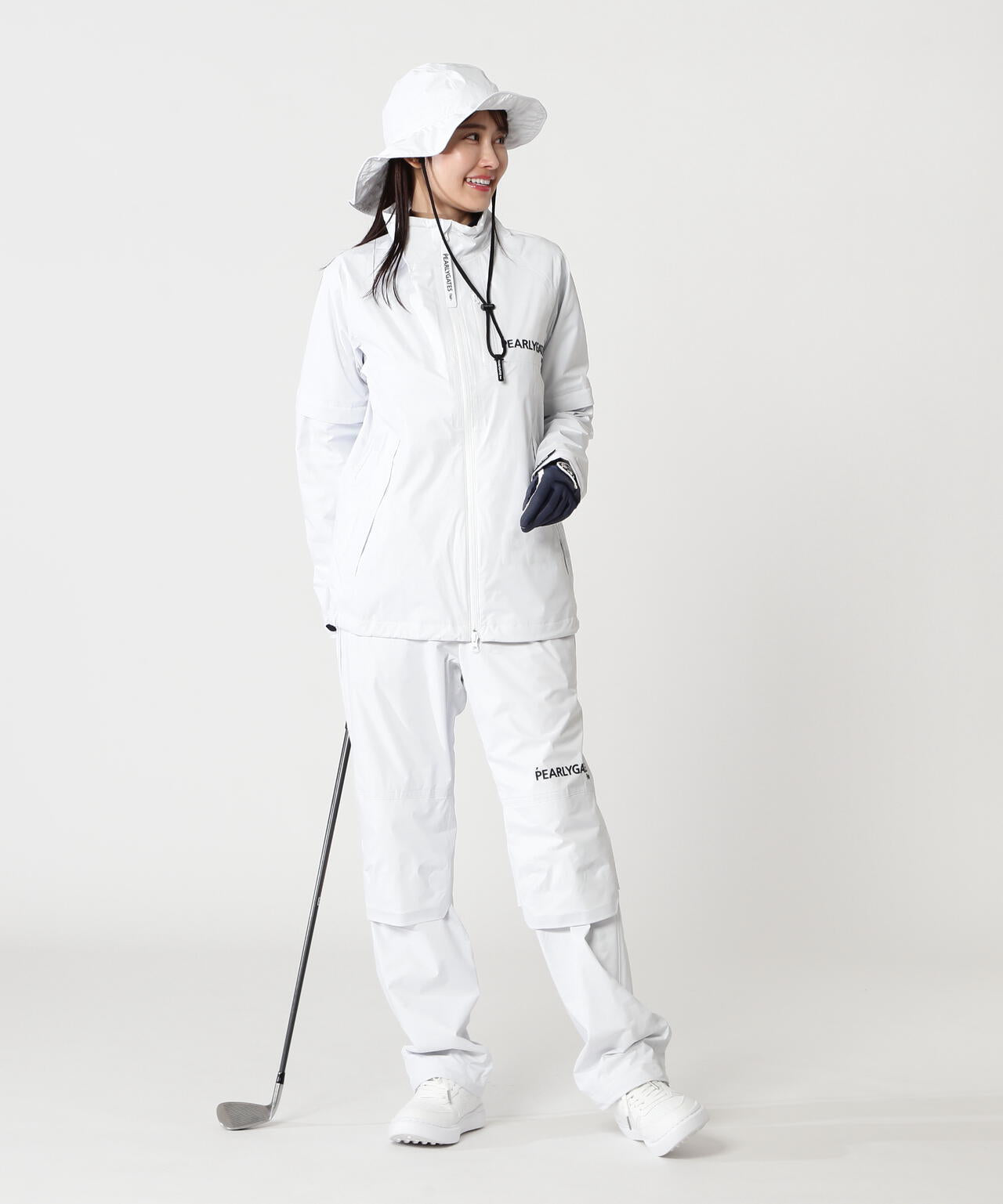 NYストレッチタフタ3L レインパンツ (LADIES)