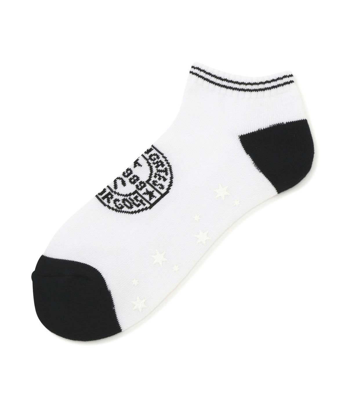 キラ星底ラバーアンクルソックス (WOMENS)