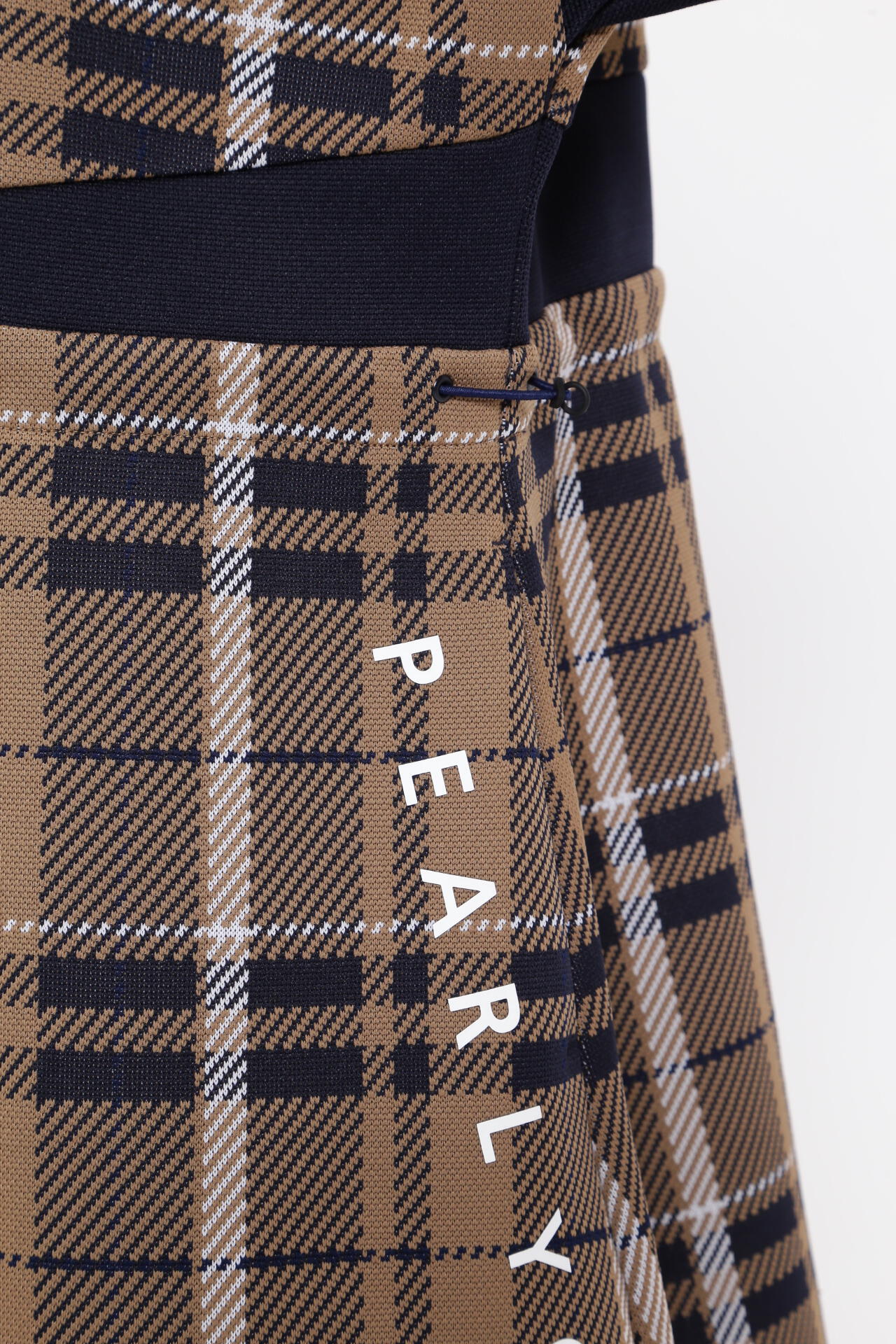 Wジャガード ワンピース <CHECKシリーズ>