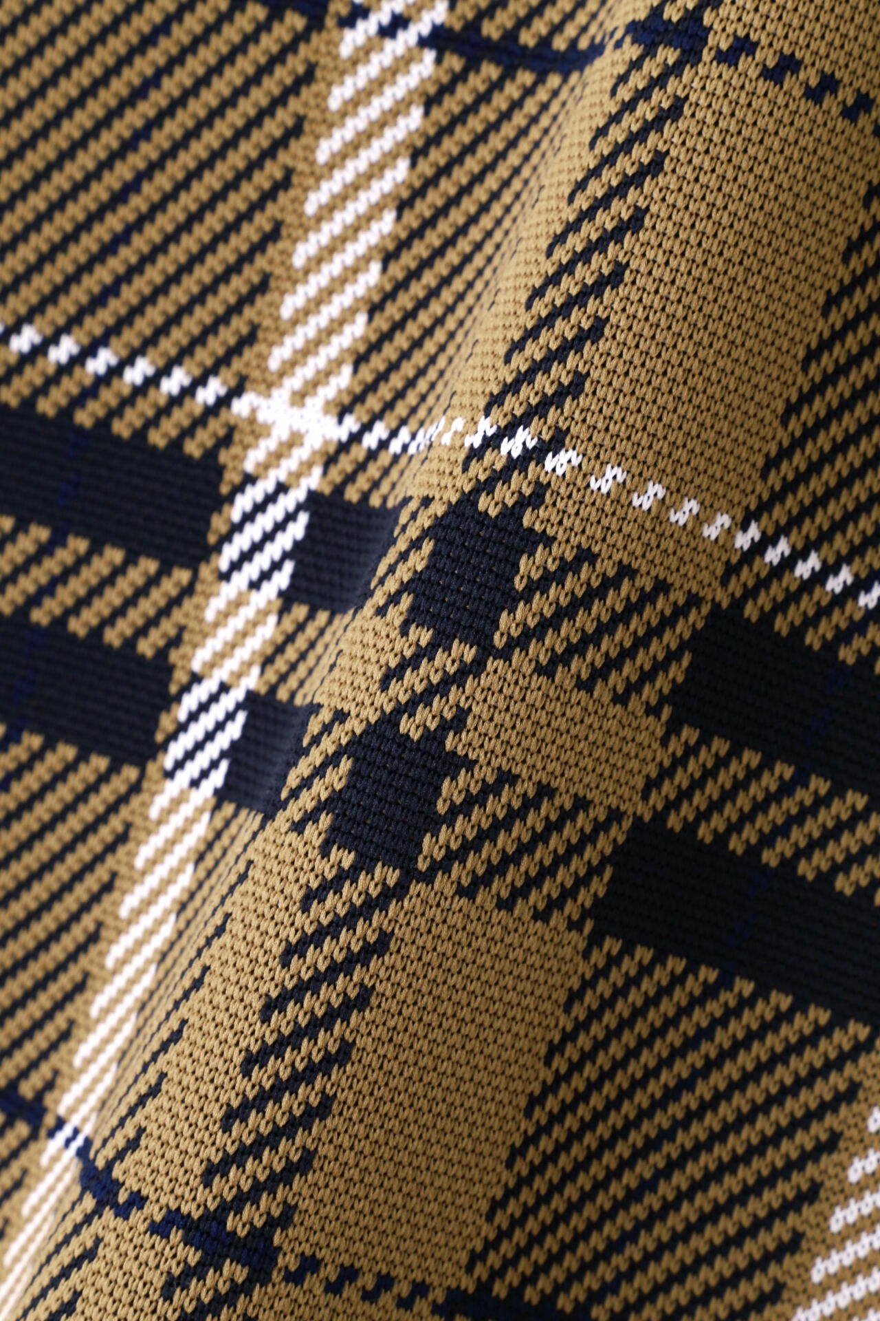 Wジャガード ワンピース <CHECKシリーズ>