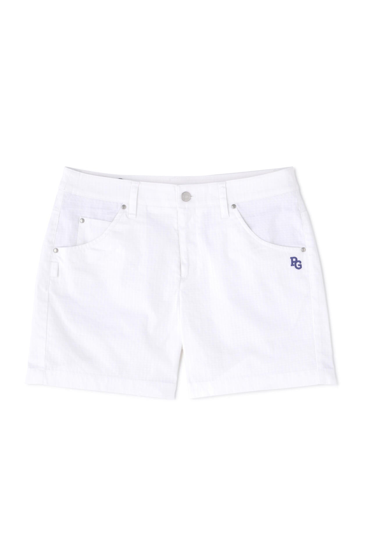 BIGドビー コットンポリエステルストレッチ5ポケットショートパンツ