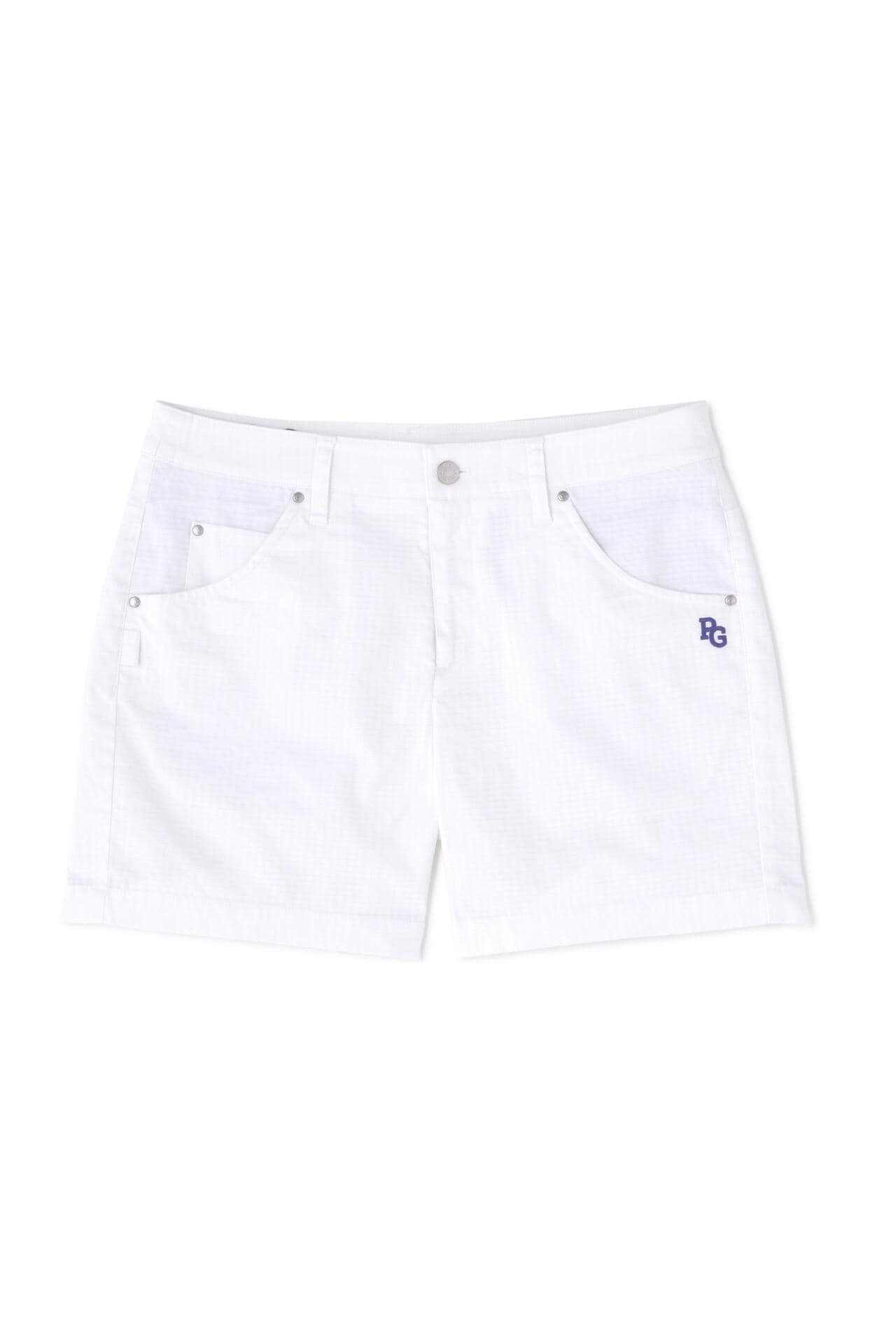 BIGドビー コットンポリエステルストレッチ5ポケットショートパンツ