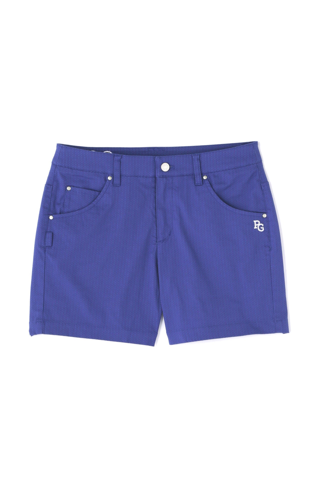 BIGドビー コットンポリエステルストレッチ5ポケットショートパンツ