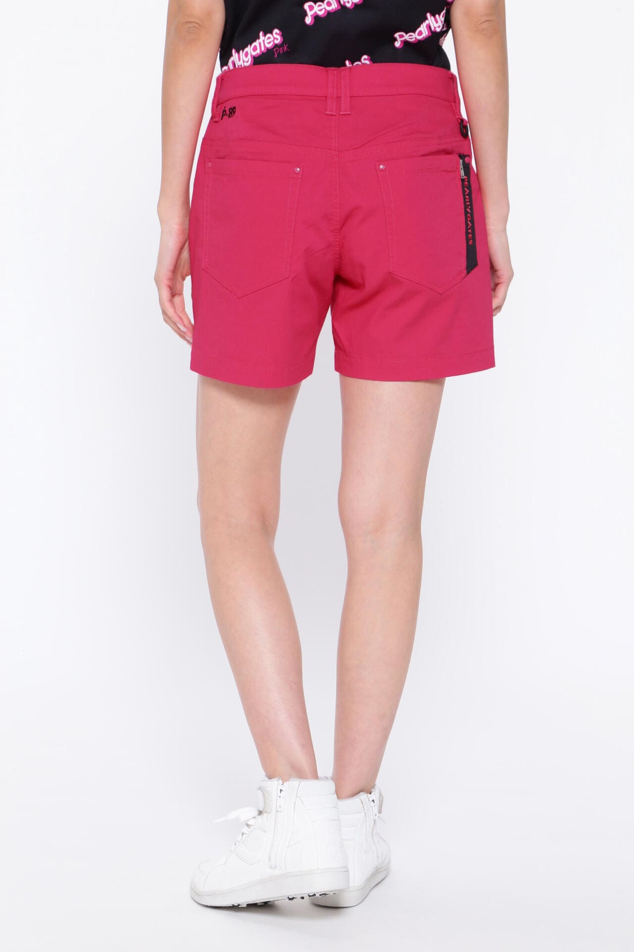 C/Peドライストレッチドビーカルゼ 5ポケットショートパンツ <Pink with BLACK>