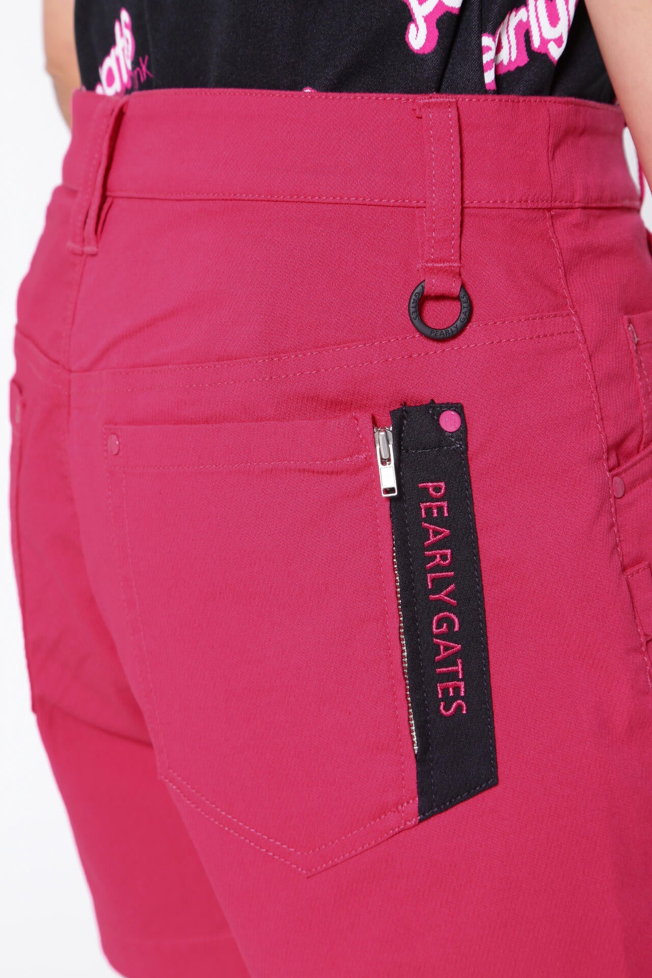 C/Peドライストレッチドビーカルゼ 5ポケットショートパンツ <Pink with BLACK>