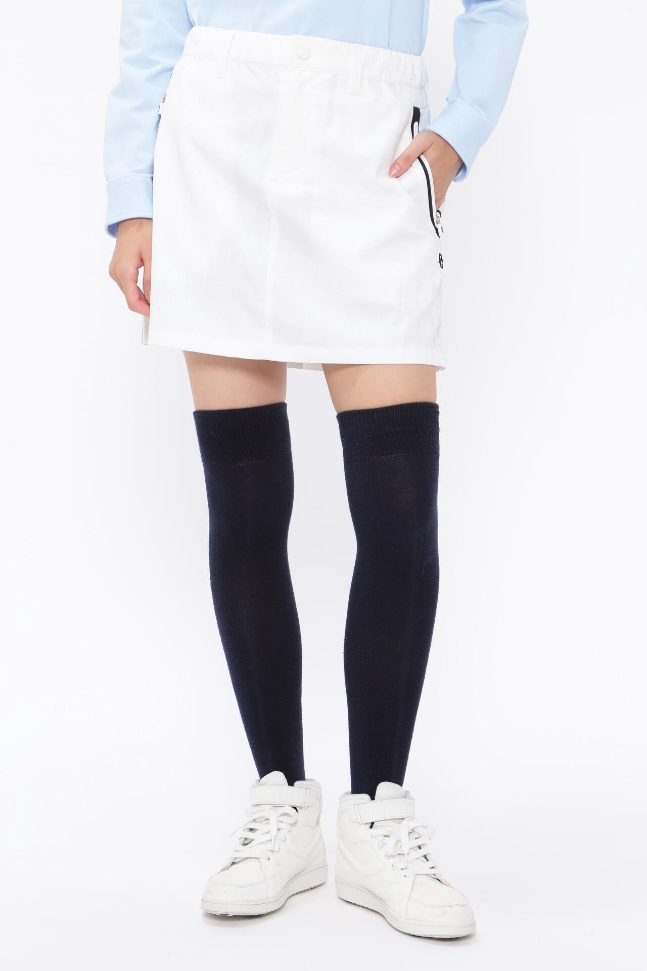 タフレックスサーモトロンラジポカ スカート <小チェック×エアシャット>
