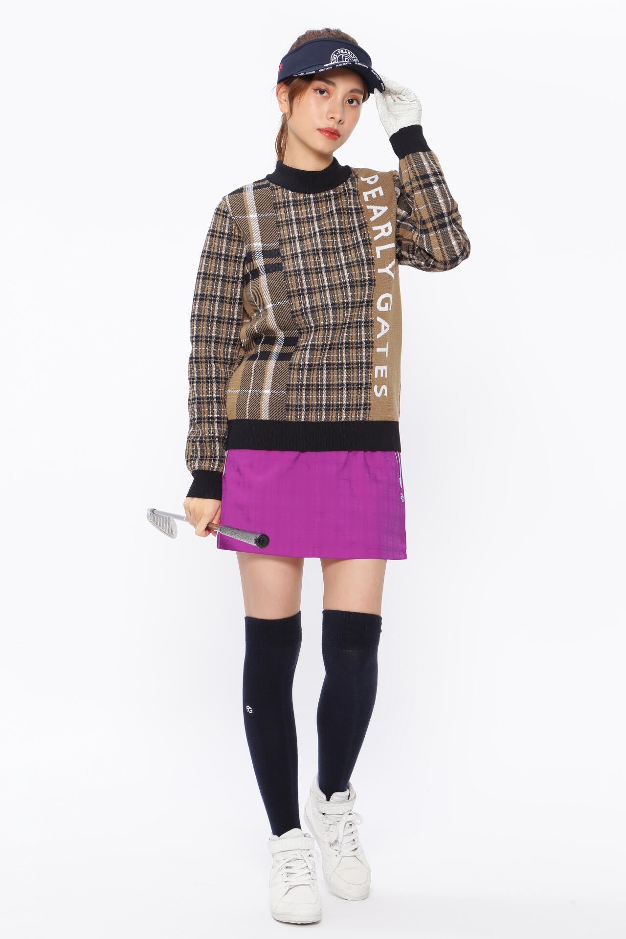 タフレックスサーモトロンラジポカ スカート <小チェック×エアシャット>