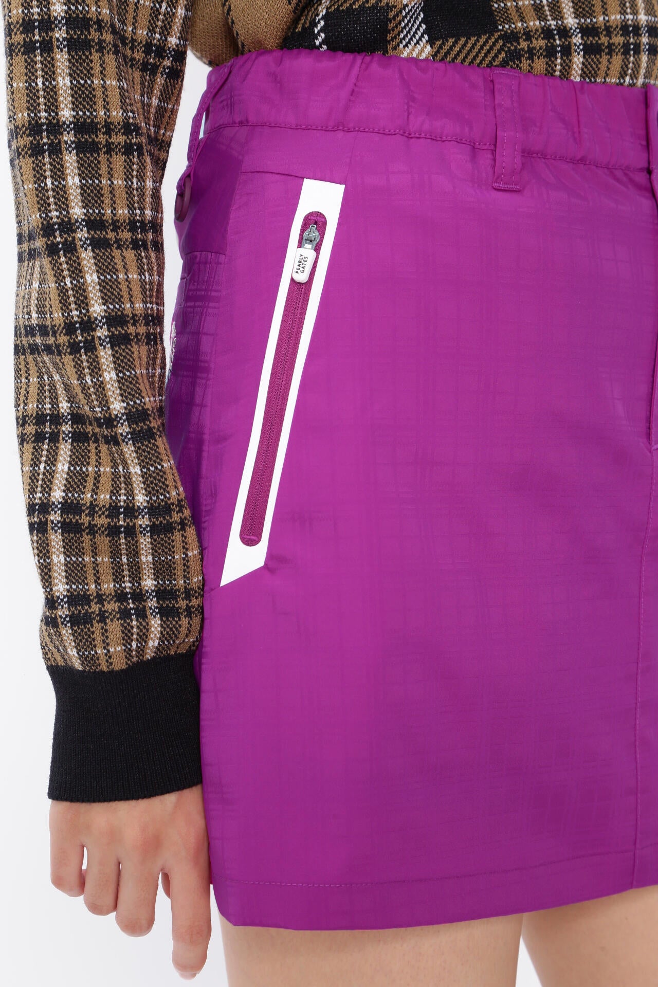 タフレックスサーモトロンラジポカ スカート <小チェック×エアシャット>