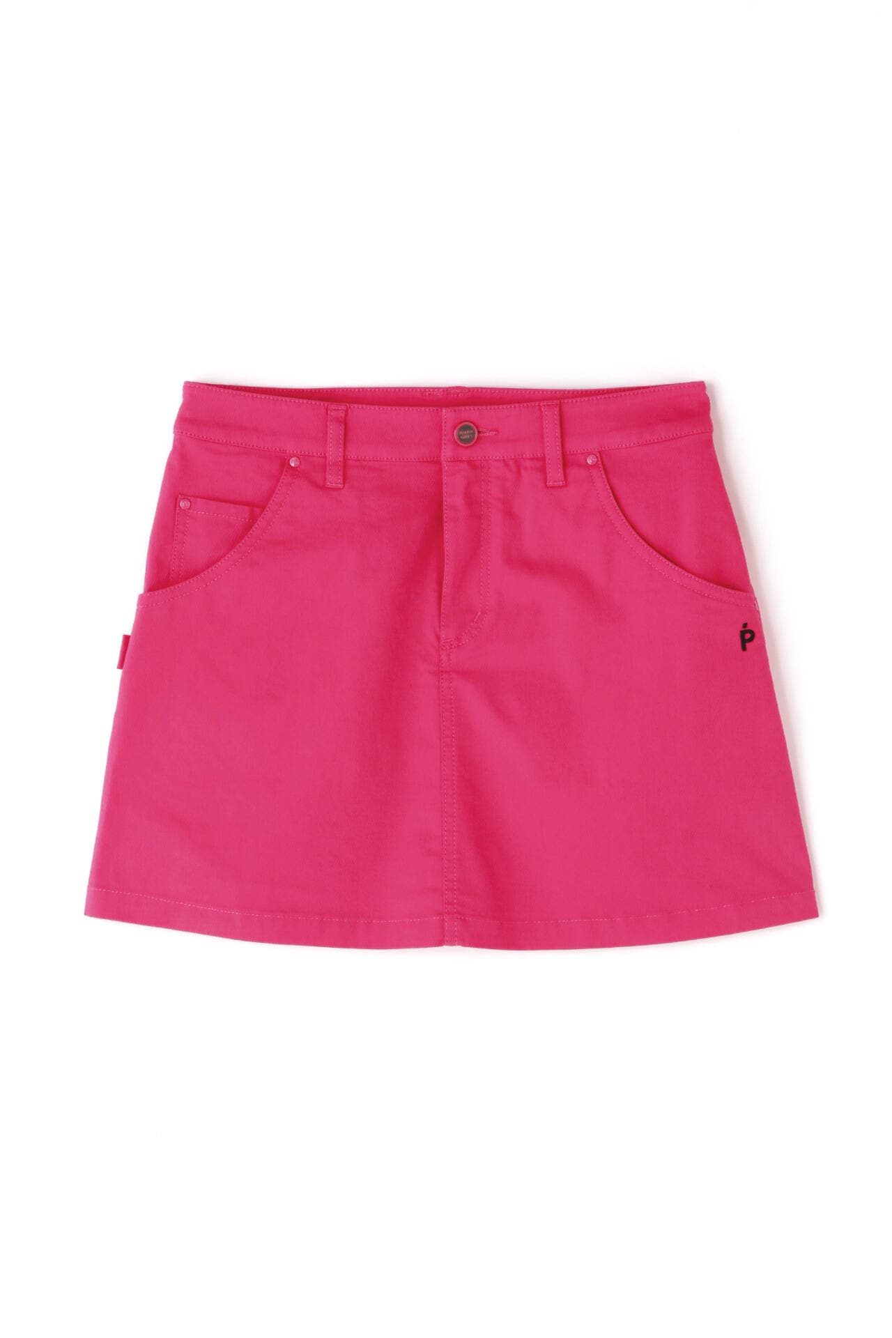 C/Peドライストレッチドビーカルゼ 5ポケットスカート <Pink with BLACK>