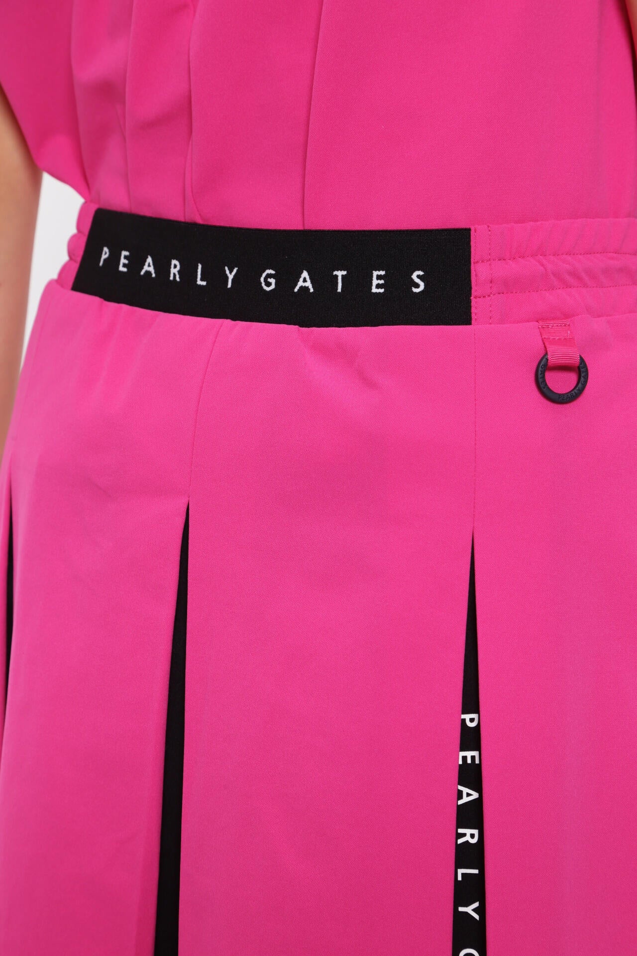 MFY裏カノコ プリーツスカート <Pink with BLACK>