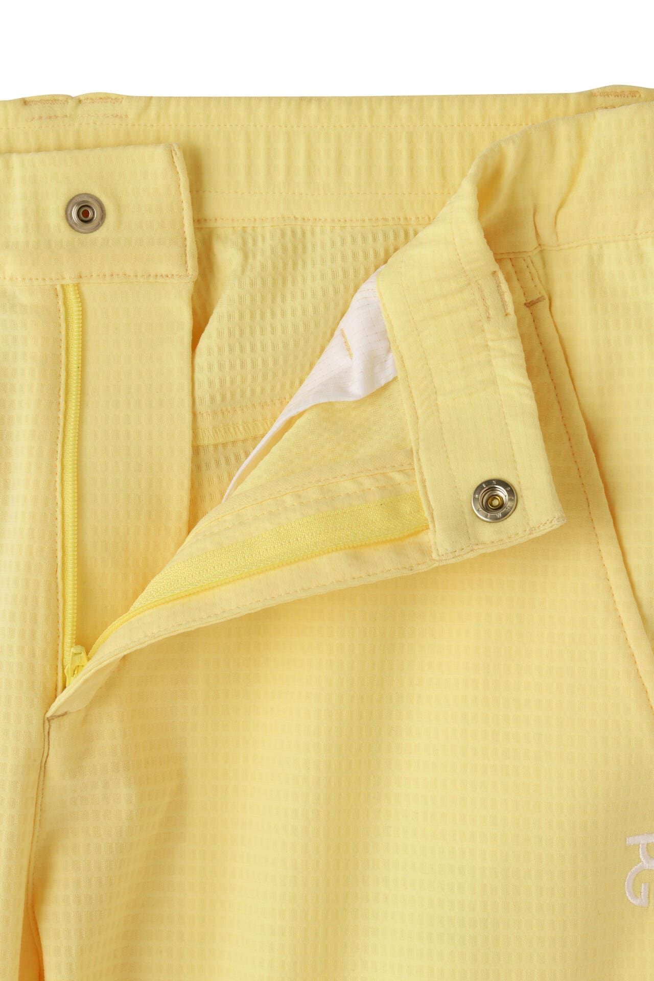 変形トリコットジャガード ストレッチパンツ