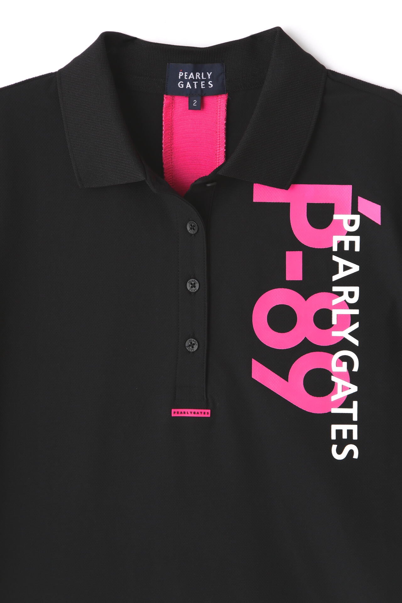 MFYキャンパスメッシュ 半袖ポロシャツ <Pink with BLACK>