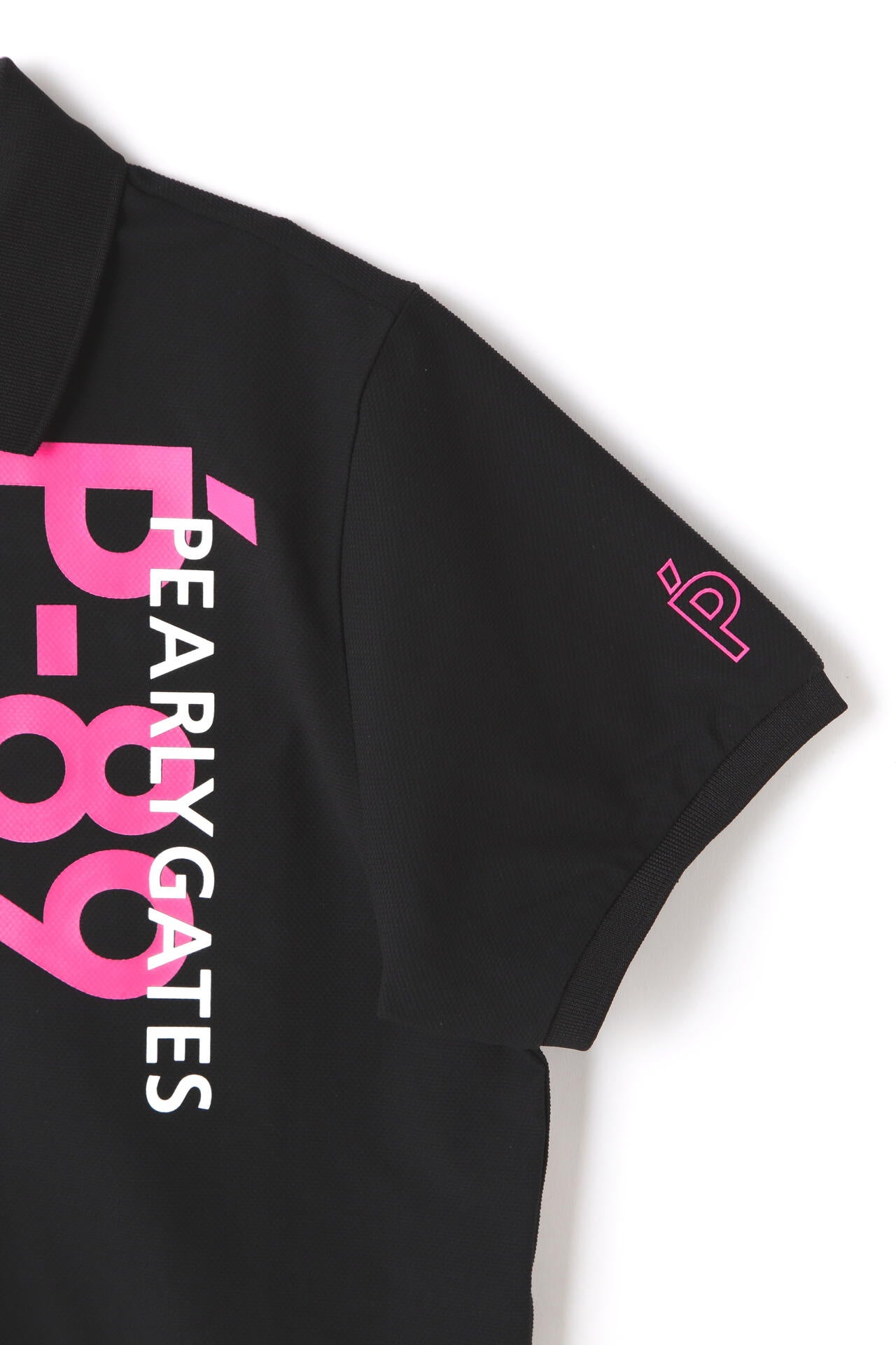 MFYキャンパスメッシュ 半袖ポロシャツ <Pink with BLACK>