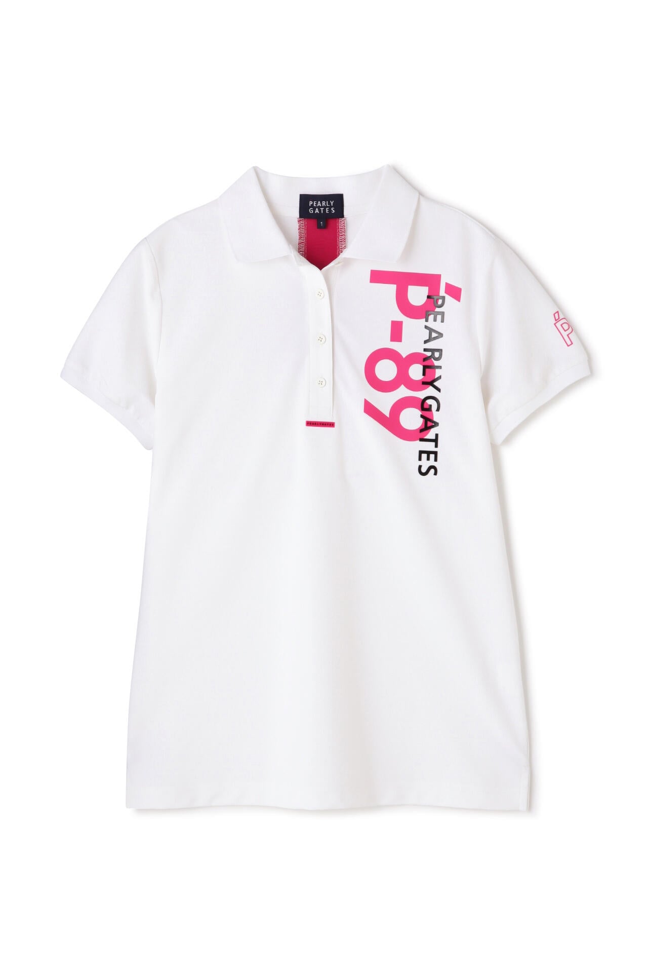 MFYキャンパスメッシュ 半袖ポロシャツ <Pink with BLACK>