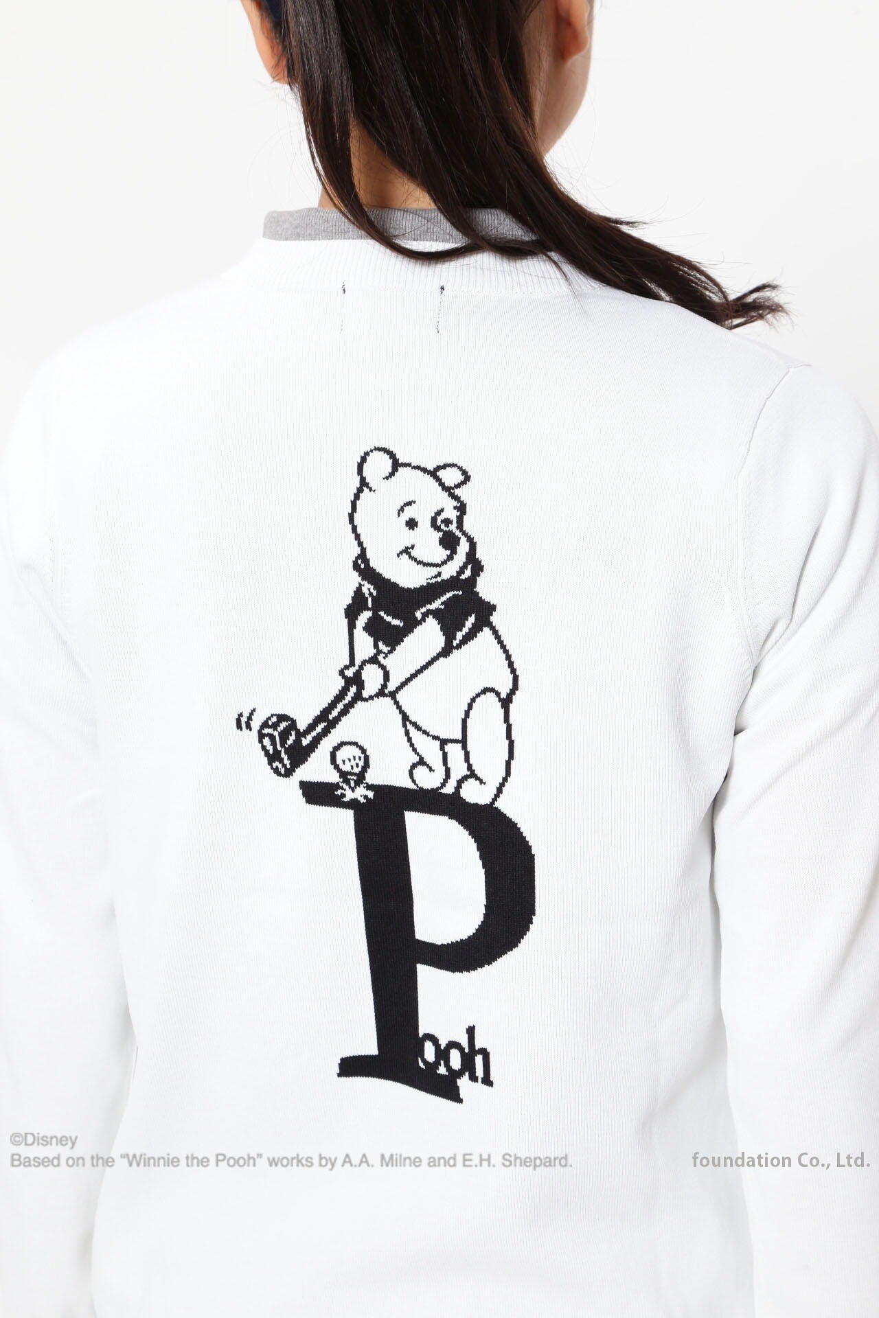 プーさん PYクルーネックニットプルオーバー <Winnie the Pooh COLLECTION>