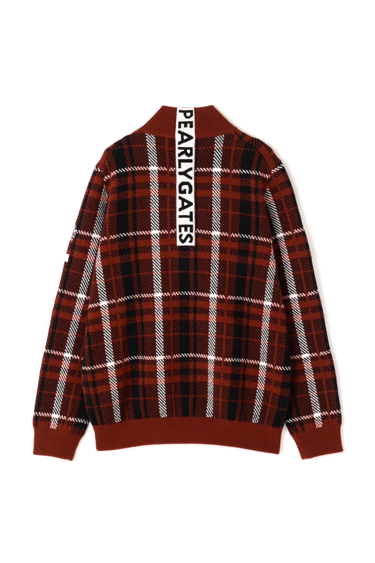 カシミヤ天竺 フルジップニットジャケット <CHECKシリーズ>