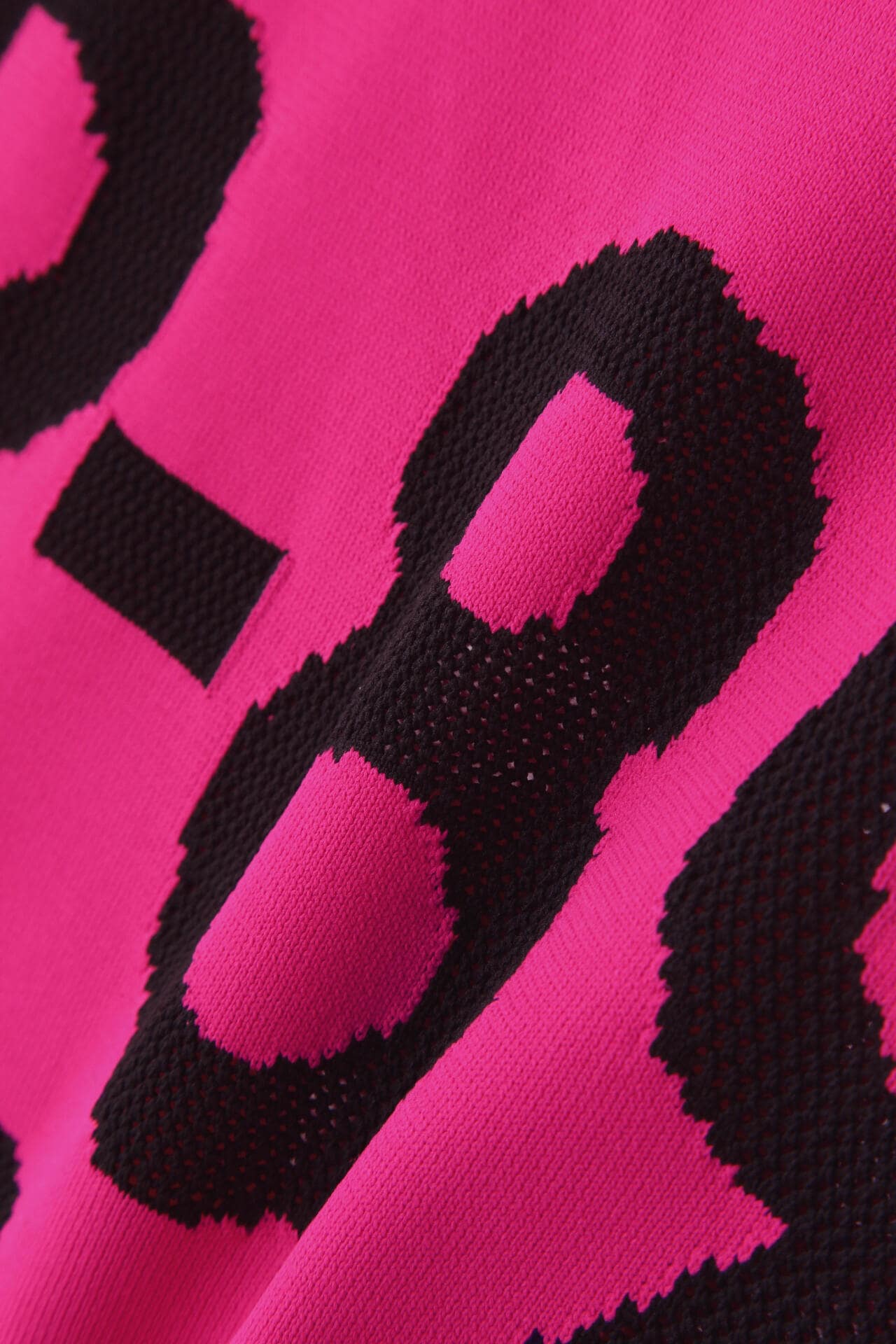 光栓50 Vネックニットベストプルオーバー <Pink with BLACK>
