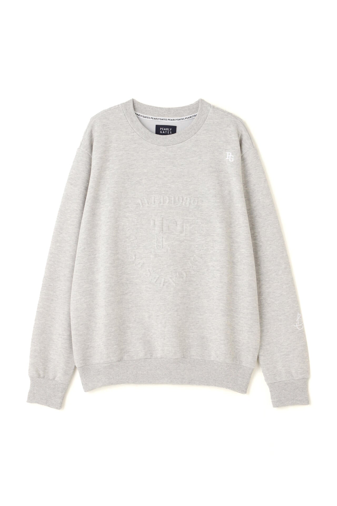 C/Peダンボールクルーネックプルオーバー