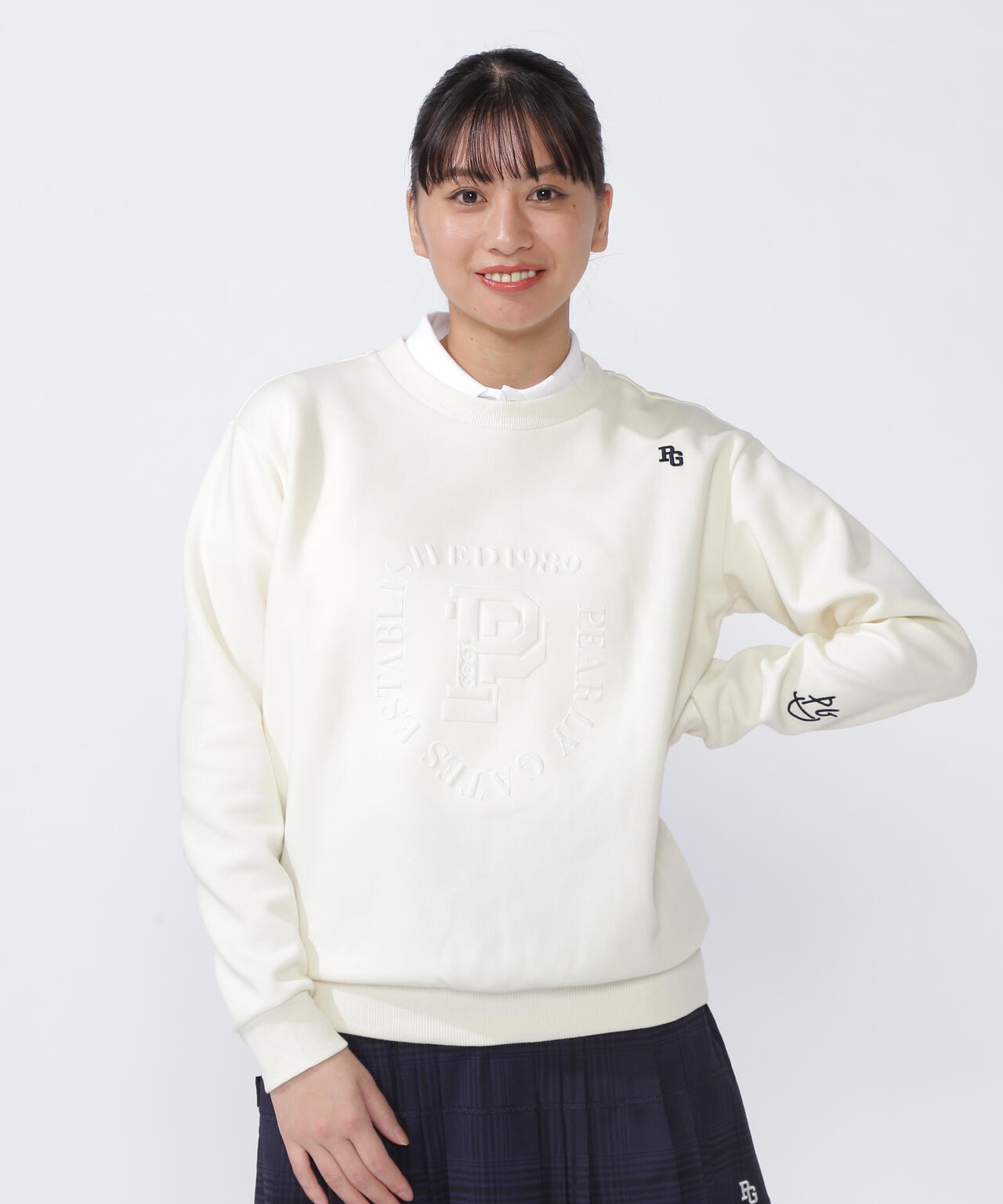 C/Peダンボールクルーネックプルオーバー