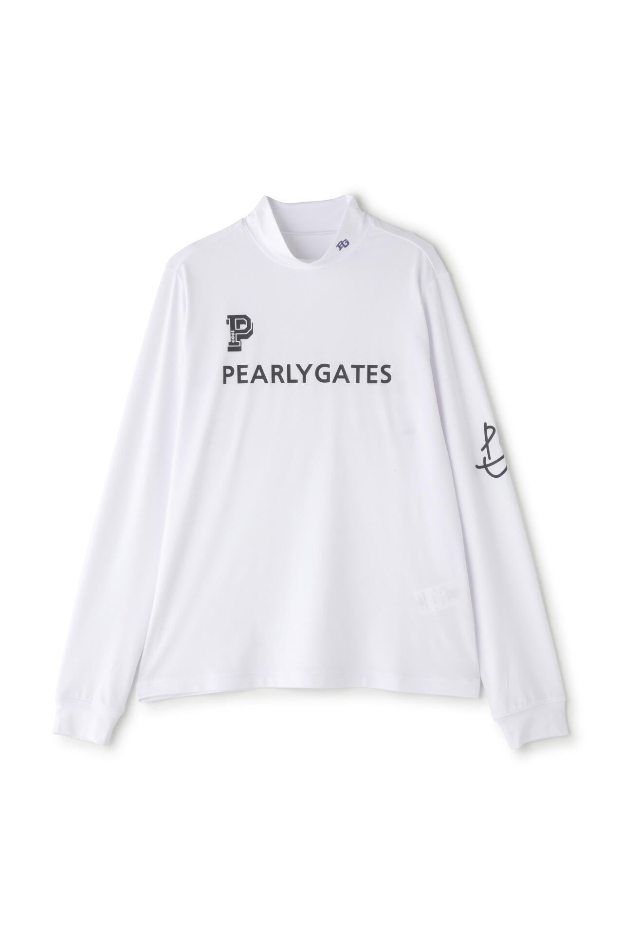 【PG BODY】E/ベアカノコ長袖モックネックカットソー