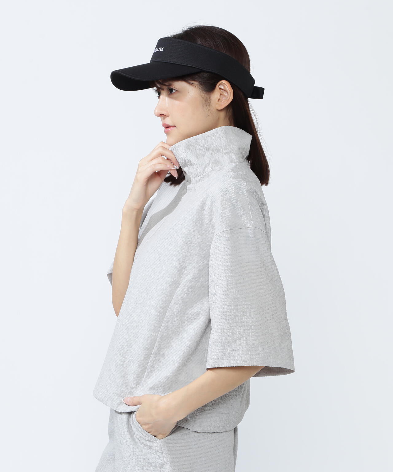 プライムフレックス×DotAir 5分袖ハーフジップ