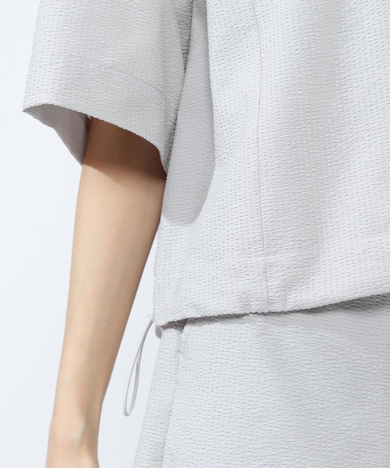 プライムフレックス×DotAir 5分袖ハーフジップ