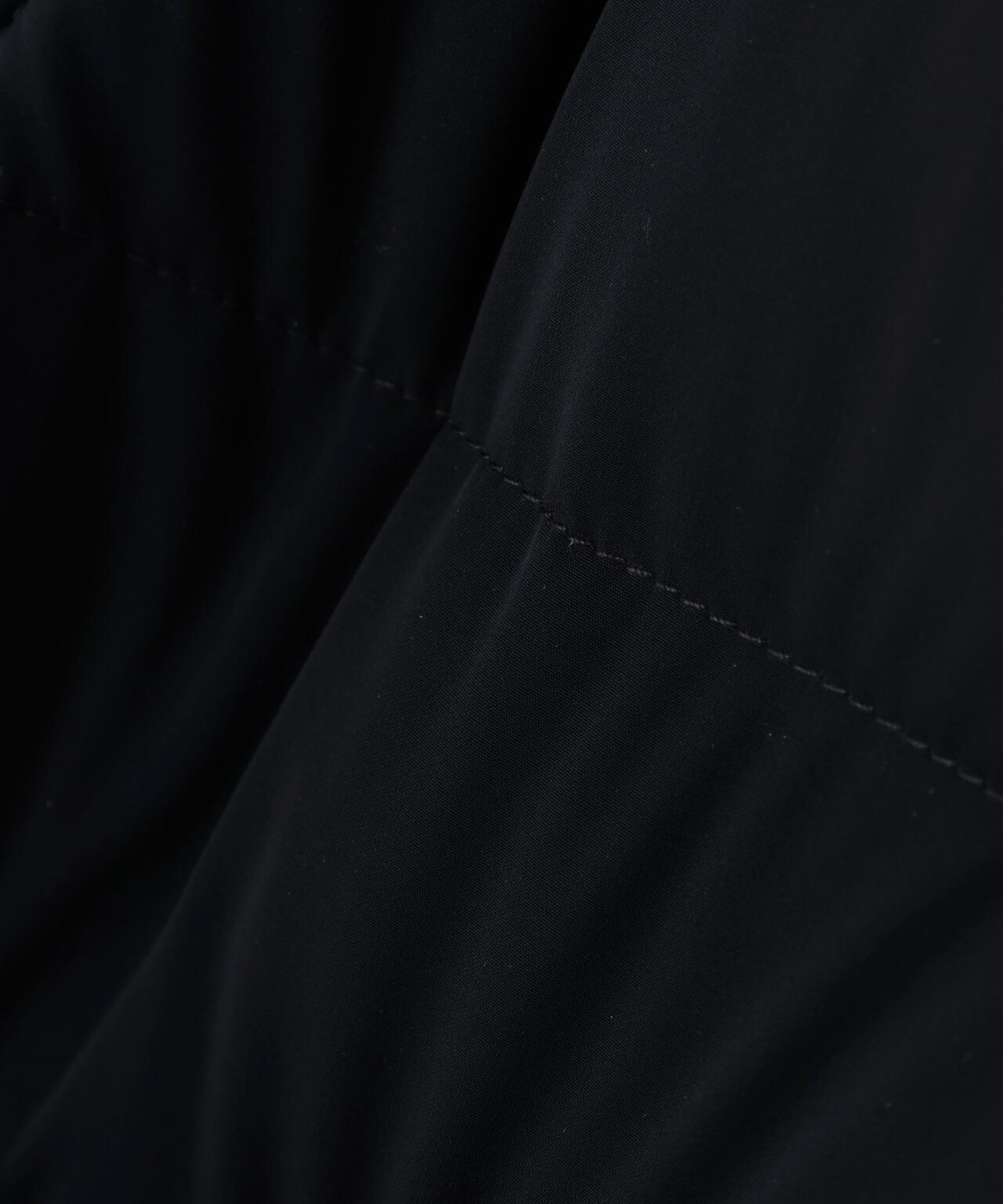 Nyストレッチタフタフーディダウンジャケット