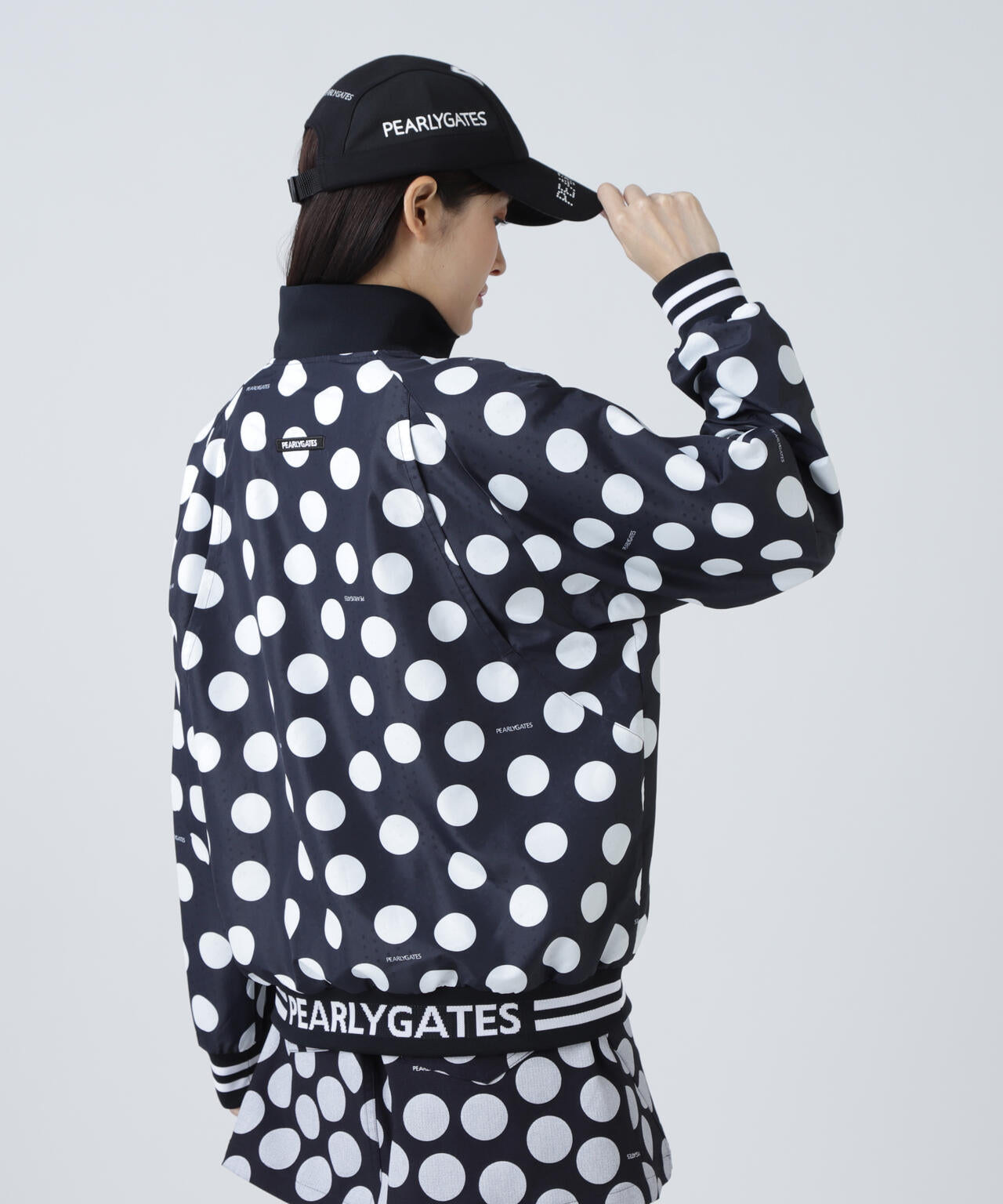 タフレックス×サーモトロンフルジップブルゾン <ランダムドット柄>