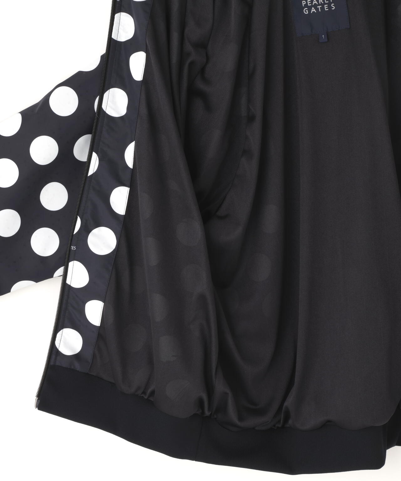 タフレックス×サーモトロンフルジップブルゾン <ランダムドット柄>