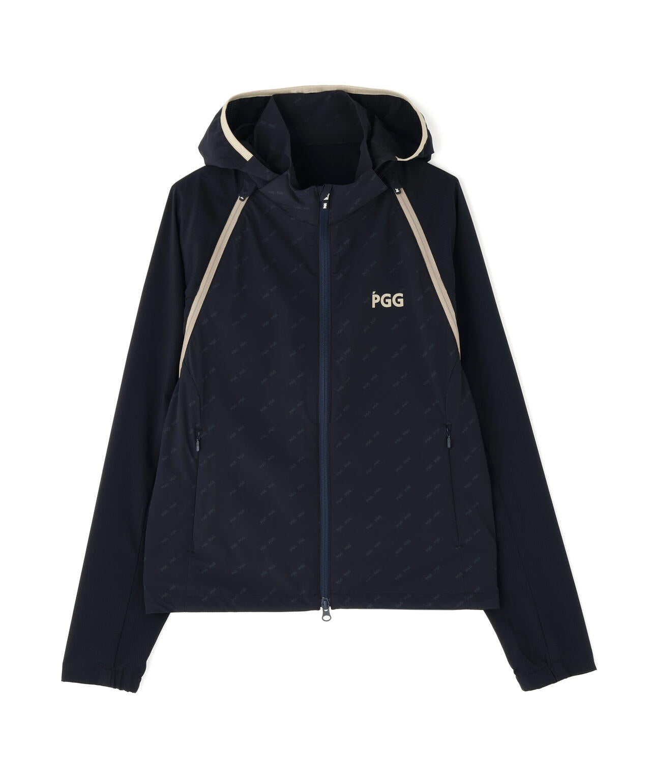 【PGG】【直営店舗&公式オンライン限定】Nyドビーストレッチ×DOTAIR 2WAY フーディブルゾン (LADIES)