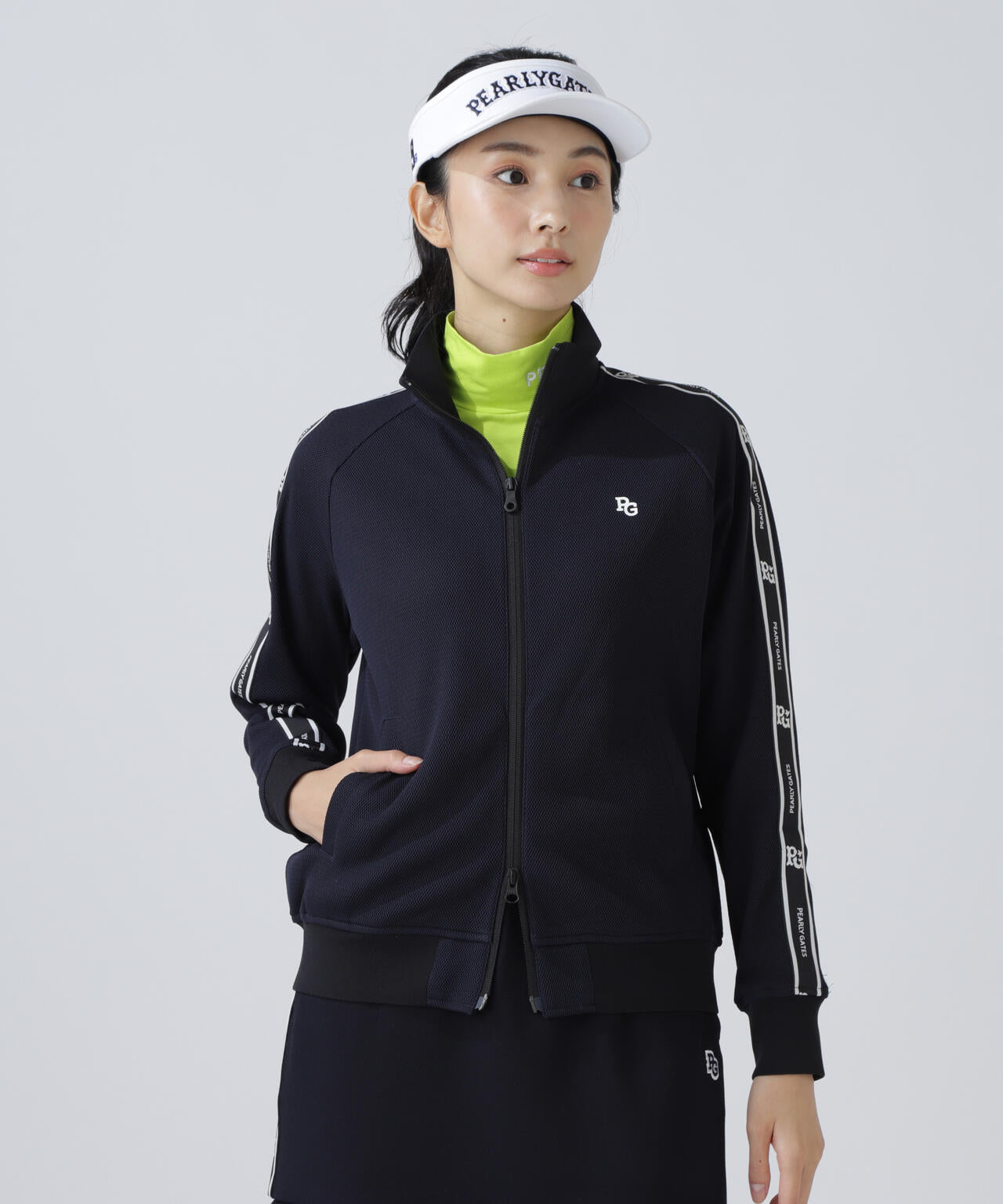 Peストレッチメッシュ トラックジャケット